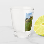 Funny Australian Golf Design, Shot Glass Schnapsglas (Links)