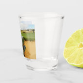 Funny Australian Golf Design, Shot Glass Schnapsglas (Rechts)