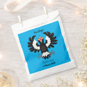 Funny Australian Magpie Cartoon Illustration Geschenktütchen (Ausgeschnitten)