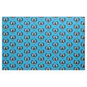 Funny Australian Magpie Cartoon Illustration Stoff (Fat Quarter (45,7 x 55,9 cm))