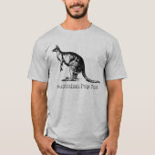 Funny AUSTRALIAN POGO RAT Kangaroo T-Shirt (Vorderseite)