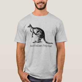 Funny AUSTRALIAN POGO RAT Kangaroo T-Shirt