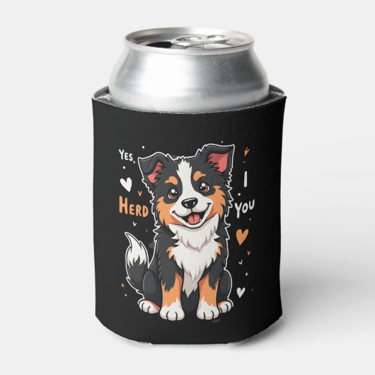 Funny Australian Shepherd Mama Gifts Aussie Yes I Dosenkühler (Kanne Vorderseite)