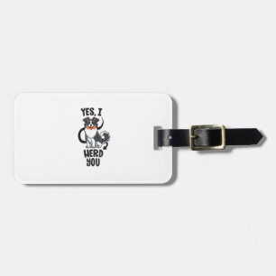 Funny Australian Shepherd Mama Gifts Aussie Yes I Gepäckanhänger
