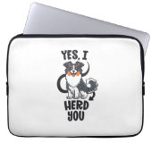 Funny Australian Shepherd Mama Gifts Aussie Yes I Laptopschutzhülle (Vorderseite)