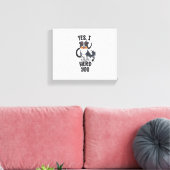 Funny Australian Shepherd Mama Gifts Aussie Yes I Leinwanddruck (Insitu (Wohnzimmer))