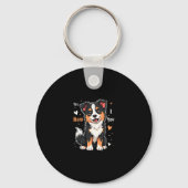 Funny Australian Shepherd Mama Gifts Aussie Yes I  Schlüsselanhänger (Vorderseite)