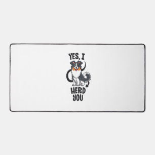 Funny Australian Shepherd Mama Gifts Aussie Yes I Schreibtischunterlage