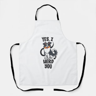 Funny Australian Shepherd Mama Gifts Aussie Yes I Schürze