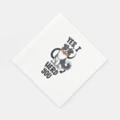 Funny Australian Shepherd Mama Gifts Aussie Yes I  Serviette (Ecke)