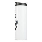 Funny Australian Shepherd Mama Gifts Aussie Yes I Thermosbecher (Nach rechts gedreht)