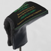 Funny Authentischer Ire für Miete Golf Headcover (3/4 Vorderseite)