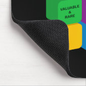 Funny Autism Awareness Elements Periodic Table Che Mousepad (Ecke)