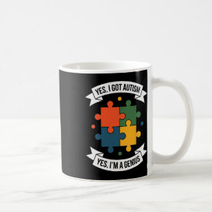 Funny Autism Awareness Kids Autistic Puzzle Autism Kaffeetasse