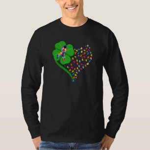 Funny Autism C Autism Mama Boy St Patrick's Day T-Shirt