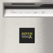 Funny Autism Definition - Autism Awareness Month Magnet (In Situ (Geschirrspüler))