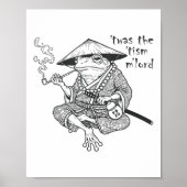 Funny Autism Dies war der Tismus M Lord Frog Meme Poster (Vorne)