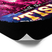 Funny Autism Rizz Em With The Tism Dinosaur Meme A Poster (Ecke)