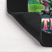 Funny Autism Rizz Em With The Tism Frog Meme Autis Mousepad (Ecke)