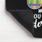 Funny Autismus Awareness Mousepad (Ecke)