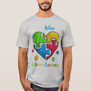 Funny Autismus Awareness Tshirt für Männer, Frauen