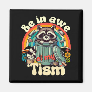 Funny Autismus in Ehrfurcht vor meinem Tismus Meme Magnet