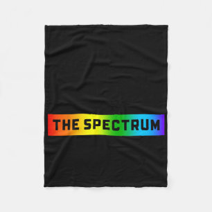 Funny Autismus Meme bin ich nicht auf dem Spektrum Fleecedecke