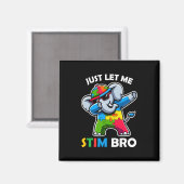 Funny Autismus Niedlich Autismus Bewusstsein Kinde Magnet (Vorderseite/Rückseite)
