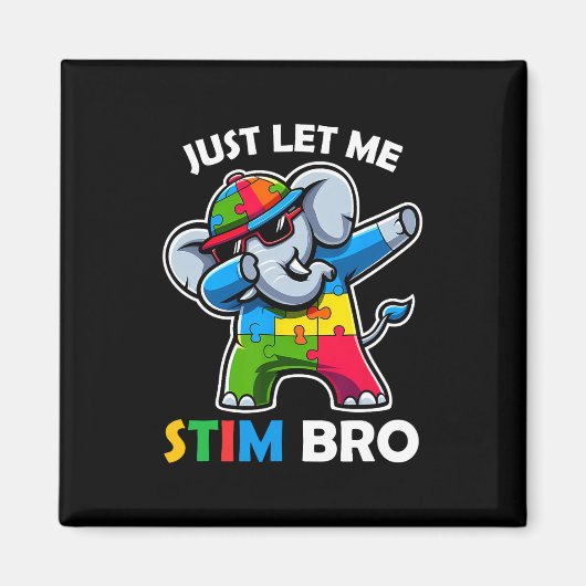 Funny Autismus Niedlich Autismus Bewusstsein Kinde Magnet (Vorne)