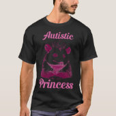 Funny Autistic Princess T-Shirt (Vorderseite)