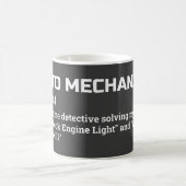 Funny Auto Mechanic Coffee Cup Kaffeetasse (Mittel)