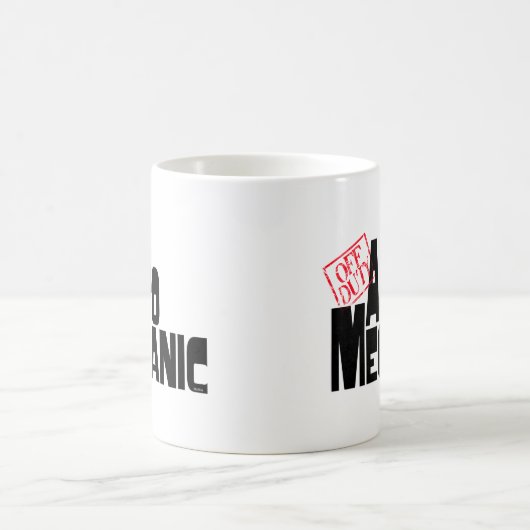 Funny Auto Mechanic Kaffeetasse (Mittel)