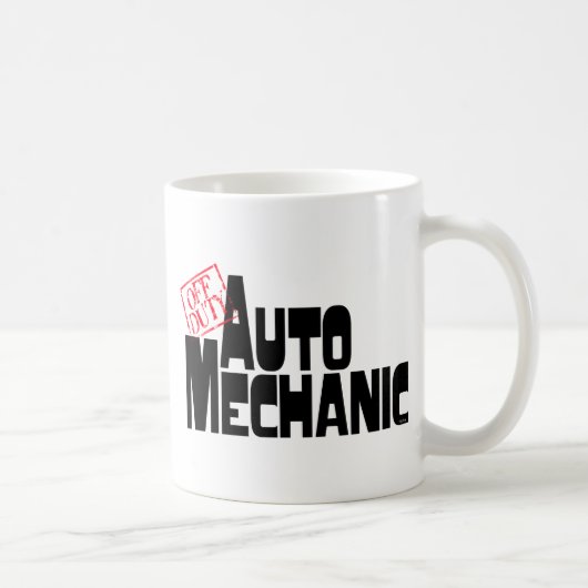 Funny Auto Mechanic Kaffeetasse (Rechts)