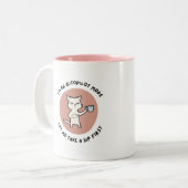 Funny Autopilot Mode Kaffeemaschine Tasse - Schlan (Vorderseite Links)