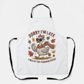 Funny Autumn Goose Schürze (Vorderseite)