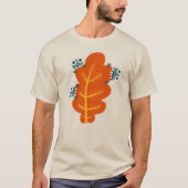 Funny Autumn Leaf Nature Lover Herbstsaison T-Shirt (Vorderseite)