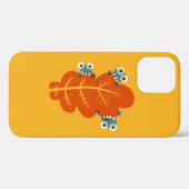 Funny Autumn Leaf Nature Lover Yellow Case-Mate iPhone Hülle (Rückseite (Horizontal))