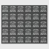 Funny Aviation Aircraft Lover Flugzeug Geschenkpapier (Flach)