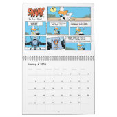 Funny Aviation Cartoon Calendar Kalender (Jan 2026)