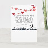 Funny Aviation, Foto, Boyfriend, Romantic Birthday Karte (Vorderseite)