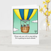 Funny Aviation History Monat Grußkarte Karte (Gelbe Blume)