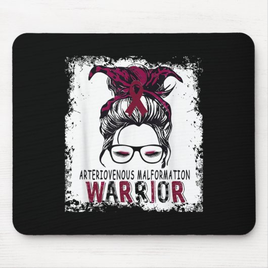 Funny Avm Arteriovenous Malformation Awareness, Mousepad (Vorne)