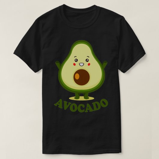 Funny Avocado 2 T-Shirt (Design vorne)