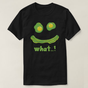 Funny Avocado Egg Face - "Was..!" T-Shirt