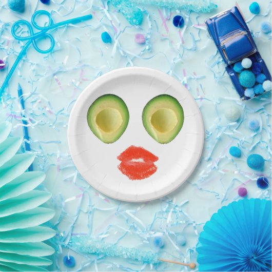 Funny Avocado Face 4Frances Pappteller (Party)