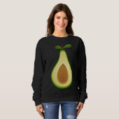 Funny Avocado FruehstHalloween Kostümgeschenk Sweatshirt (Vorne ganz)