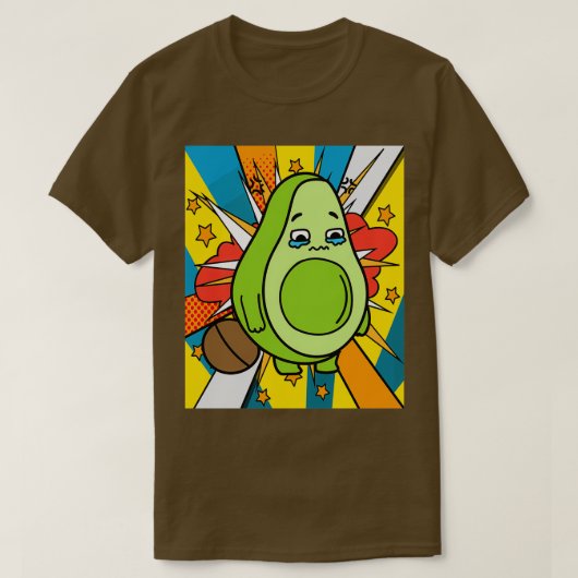 Funny Avocado Fruit 12 T-Shirt (Design vorne)