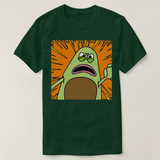 Funny Avocado Fruit 3 T-Shirt (Design vorne)