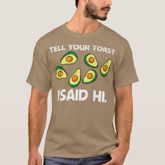 Funny Avocado für Männer Frauen Peak Guac Avocados T-Shirt