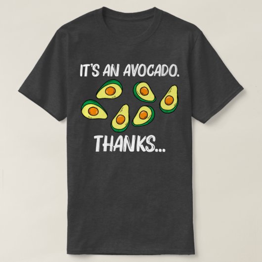 Funny Avocado für Männer Frauen Pear Guac Avocados T-Shirt (Design vorne)